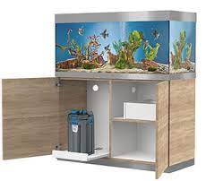 ¿Existen opciones de muebles para acuarios modernos que incorporen sistemas de filtración o iluminación integrada?